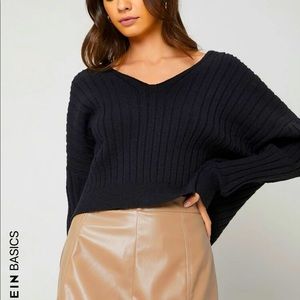 NWOT black sweater